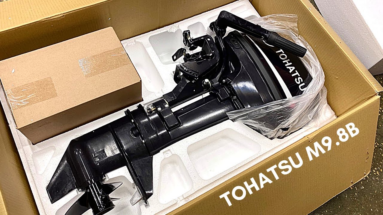 Tohatsu M9.8B комплектация / Анбоксинг