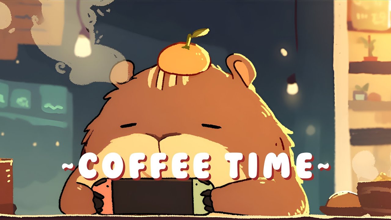 Capybara Chill Station - Chill Jazz Beats to Relax/Study ~ Warm Feelings ~ 🌸 ☕