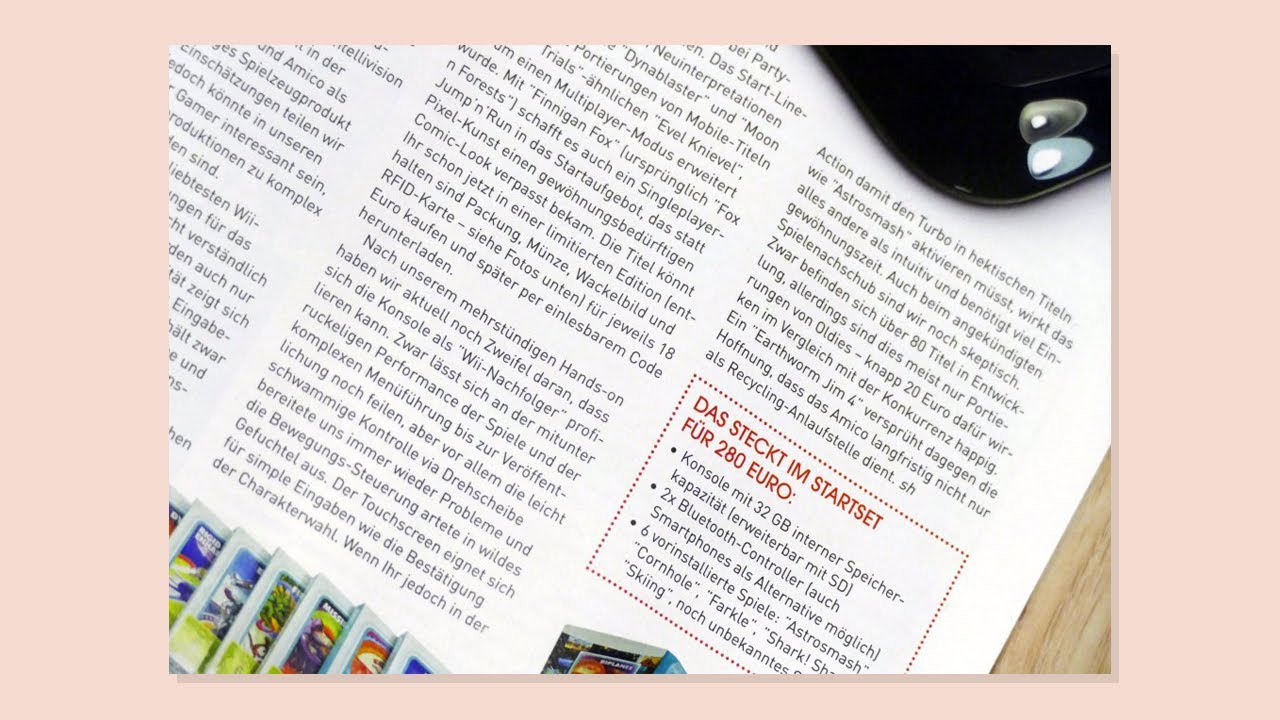 M! Games magazine goes hands-on with the Intellivision Amico - their thoughts