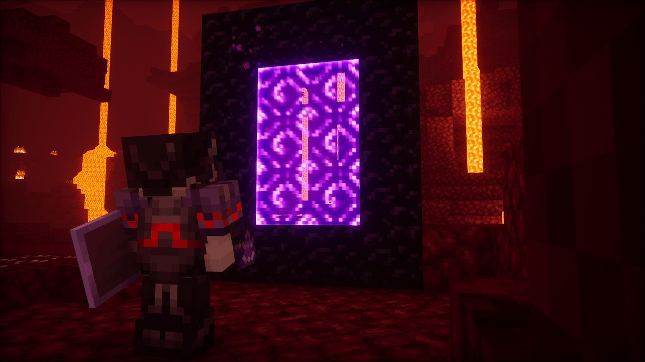 I Explored the Nether Dimension on the Unstable SMP