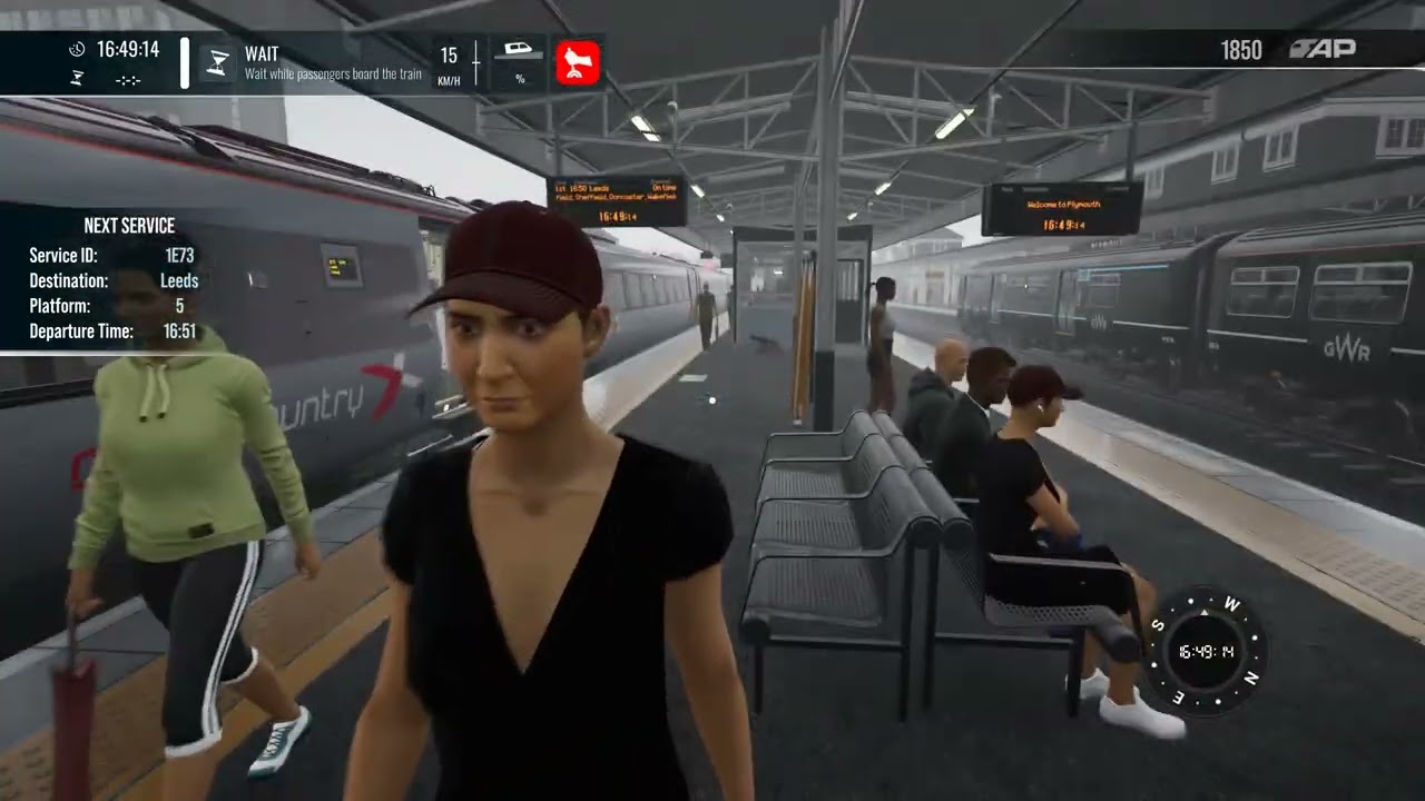 Train Sim World 6 (TSW6)  -  Riviera Line  -  Scenario - Day Of a Dispatcher