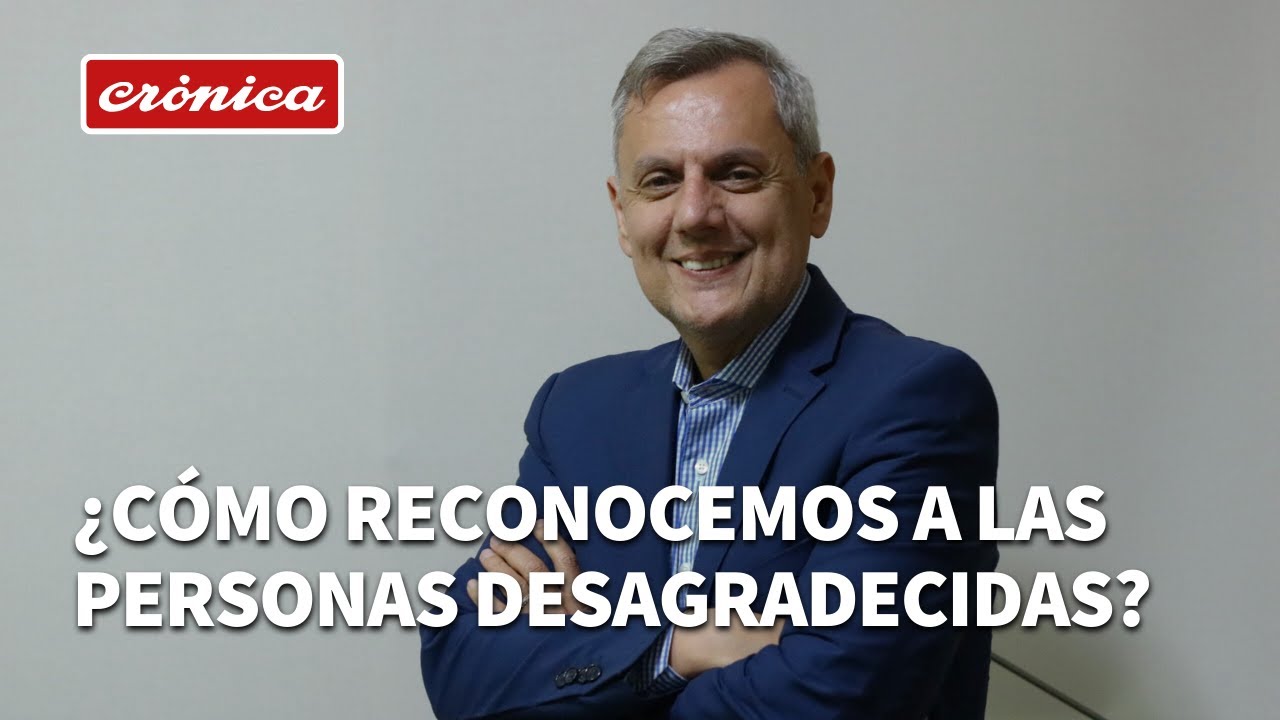 ¿Cómo reconocemos a las personas desagradecidas? Stamateas en Crónica