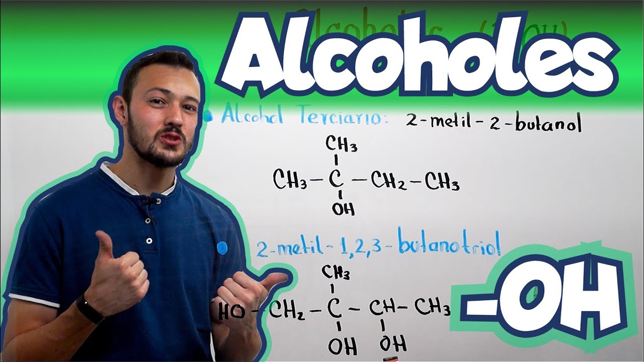 Tipos de Alcoholes y su Nomenclatura - Alcoholes Primarios, Secundarios y Terciarios