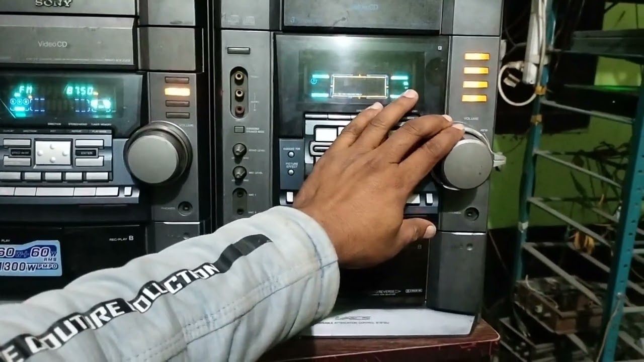 ARIF MUSIC SELL BD ফ্রেশ কন্ডিশনের সাউন্ড সিস্টেম SONY MHC-VX222 এবং  SONY MHC- VX777  01730-172215