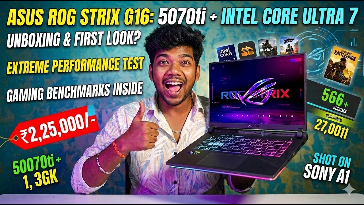 Asus Rog Strix G16 Review Part 1 #asus
