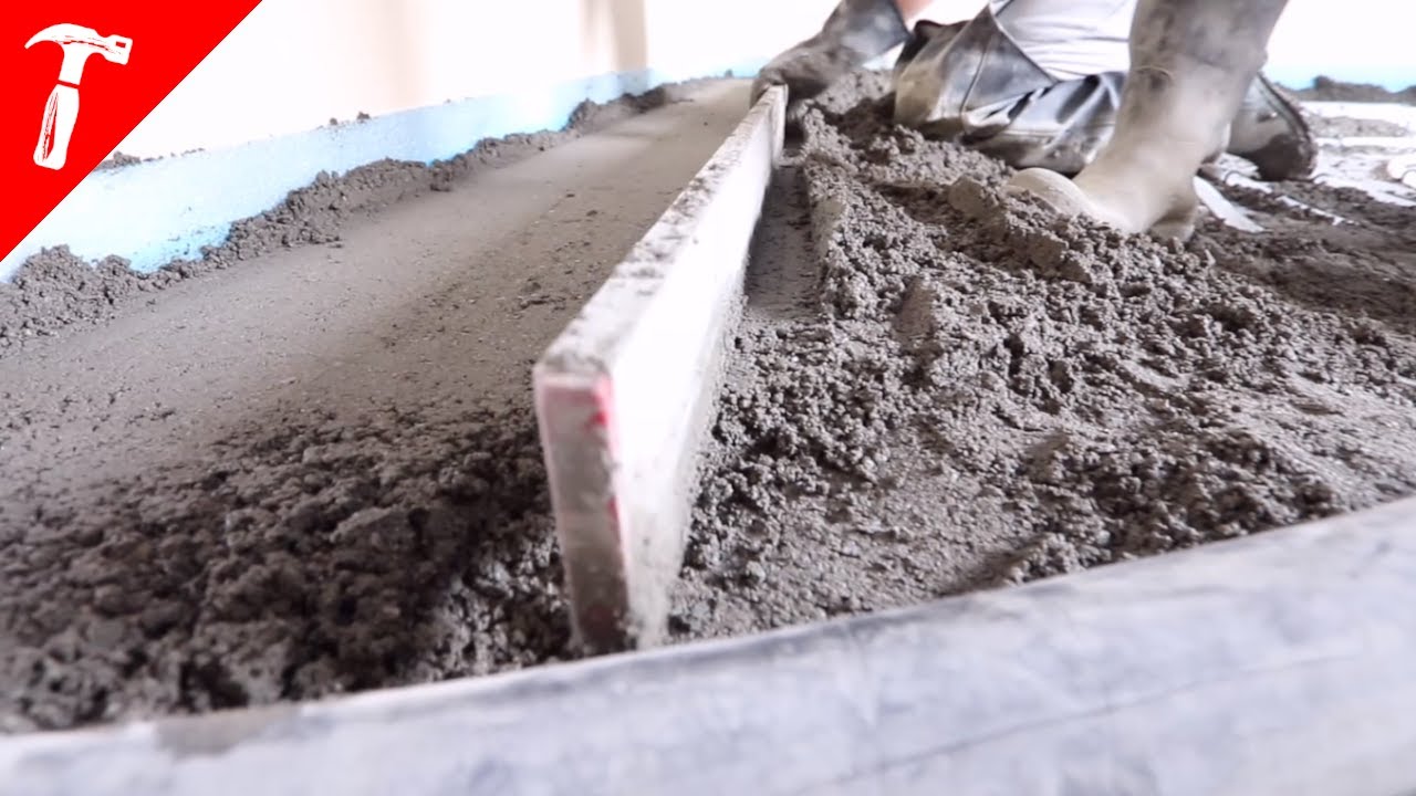 EstrichELITE zeigt die Tricks - Estrich mit Fußbodenheizung