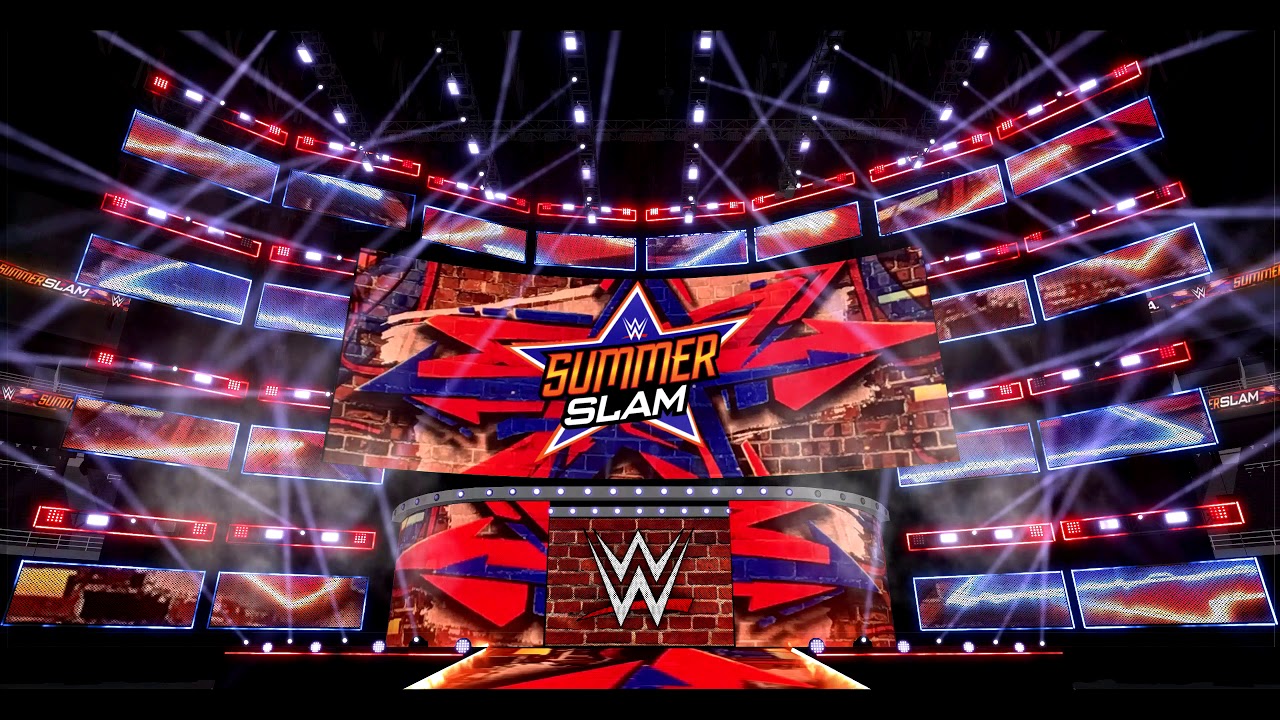 WWE Summerslam 2018 Opening Pyro Animation