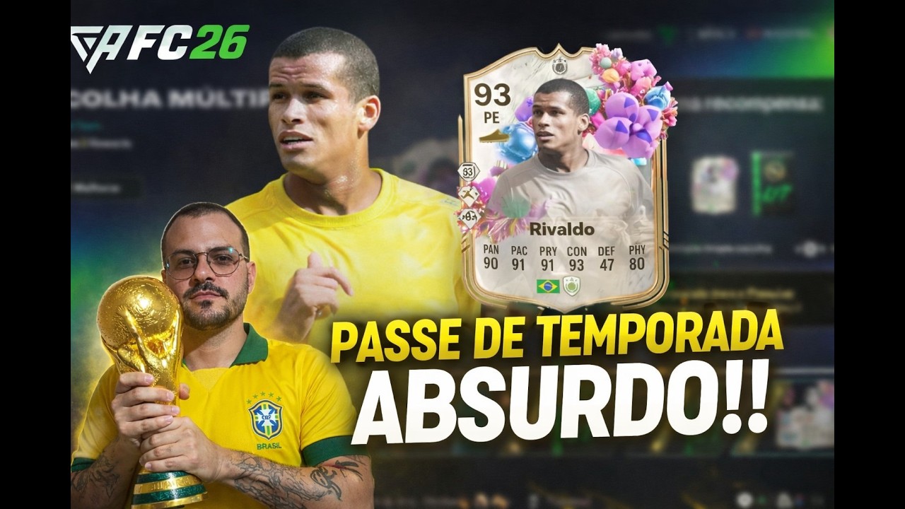 NOVO PASSE DE TEMPORADA FOCADO NA COPA DE 2002 VEIO INSANO!!! EVOLUÇÕES E CARTAS ABSURDAS