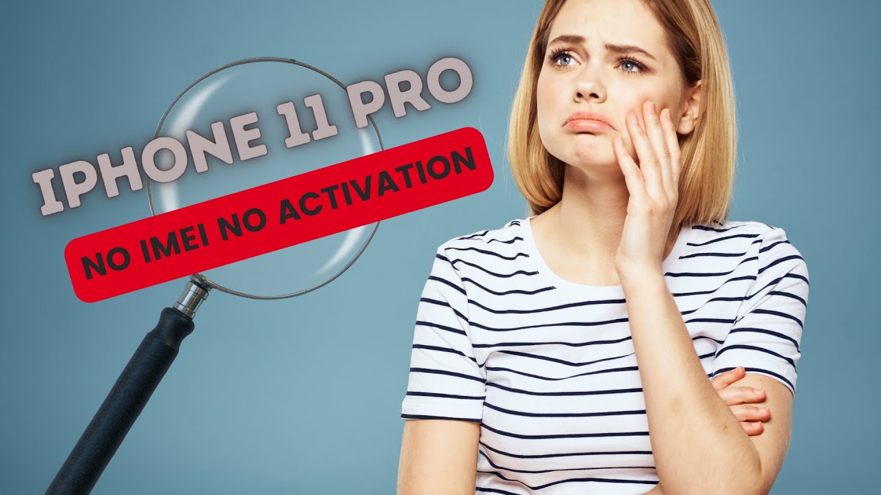 Apple Iphone 11 pro no imei no activation