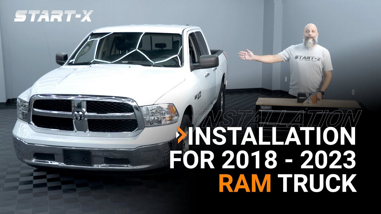 Instalaci&oacute;n: Arranque remoto Start-X para Dodge RAM 2018-2023