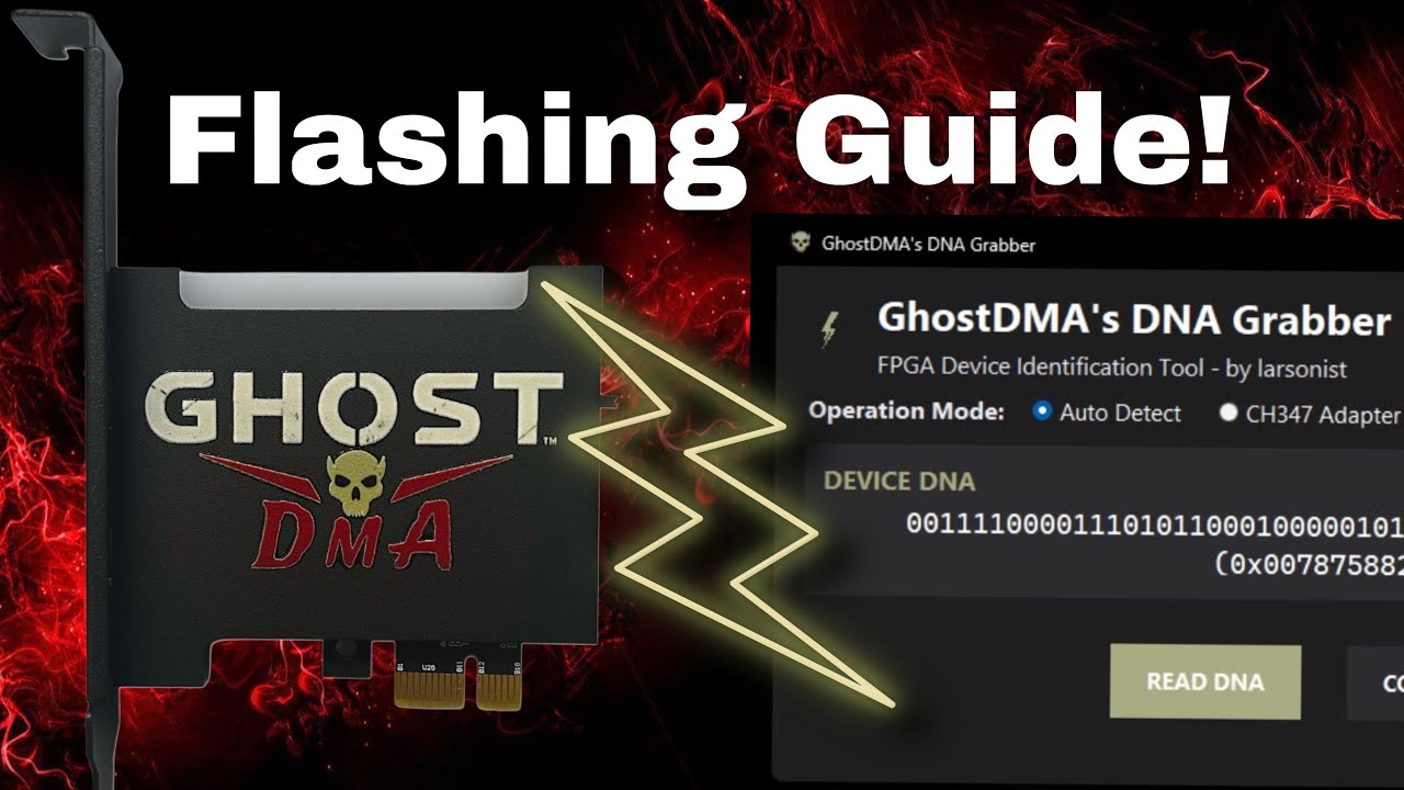 DMA FLASHING GUIDE (AND DNA GRABBING) ⚡️🔥