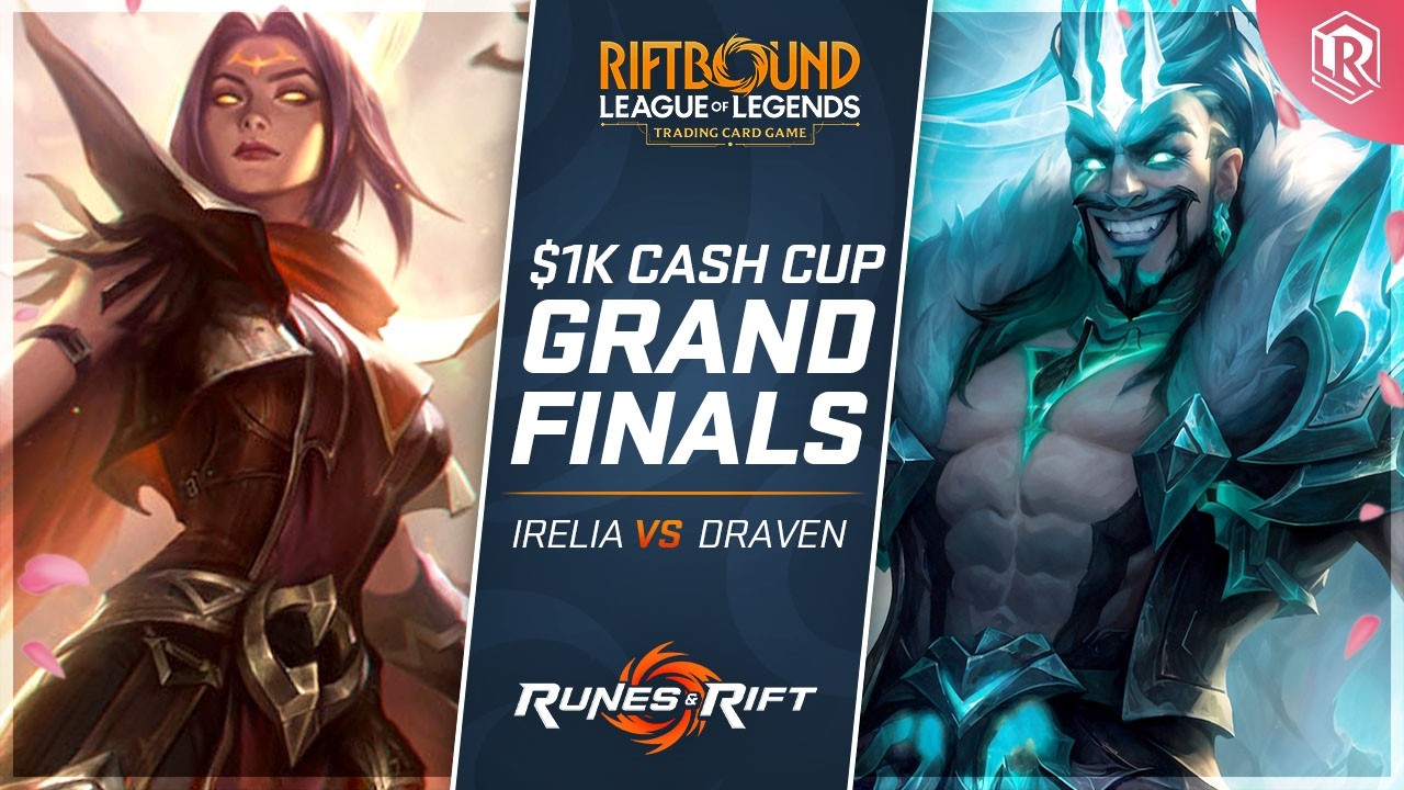 🏆 $1K Riftbound Cash Cup - GRAND FINALS - Irelia vs Draven | Spiritforged
