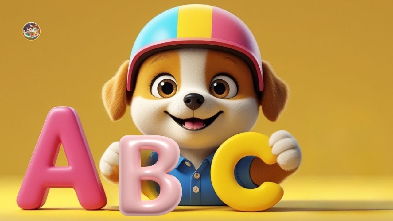 ABC Song with Puppy 🐶 | Learn Alphabet A–Z | Sing Along for Kids