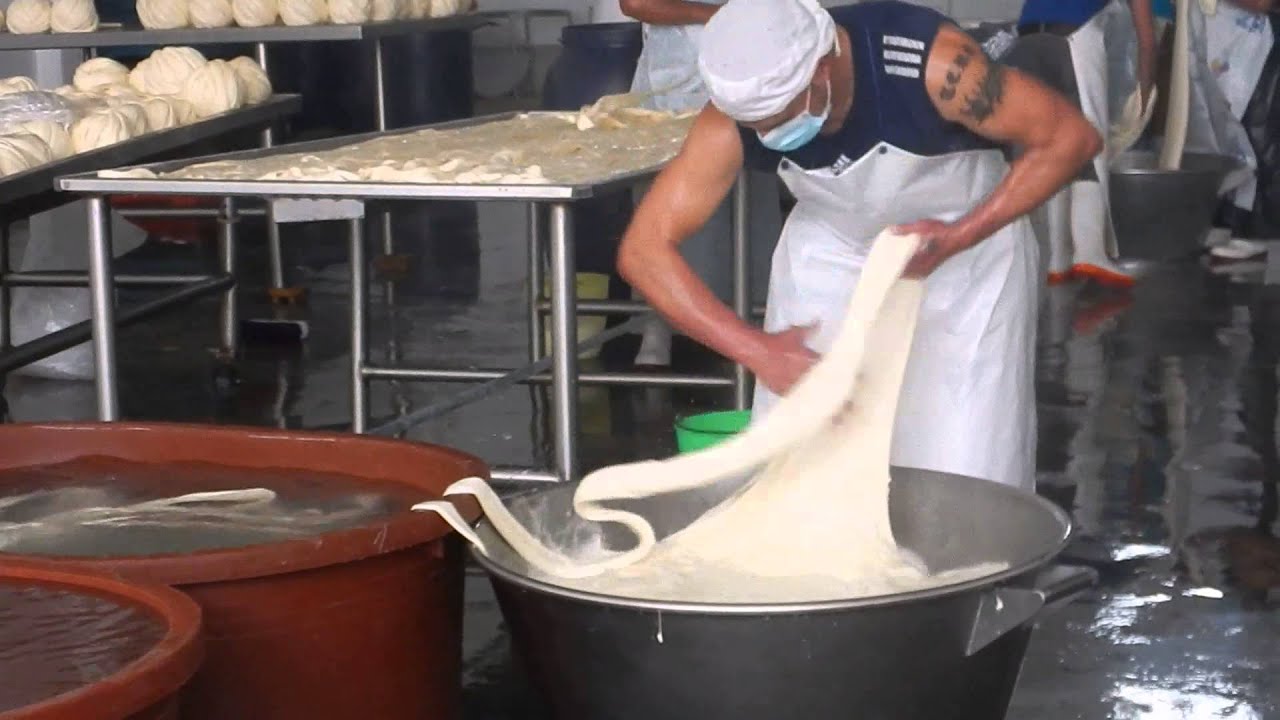 Queso Oaxaca. Fabricación.