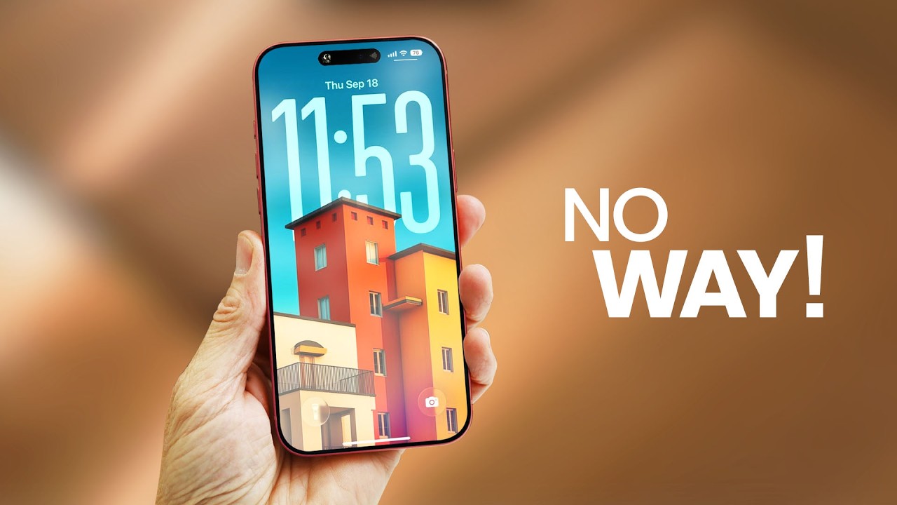 iPhone 18 Pro Max &mdash; Это должно было произойти много лет назад...