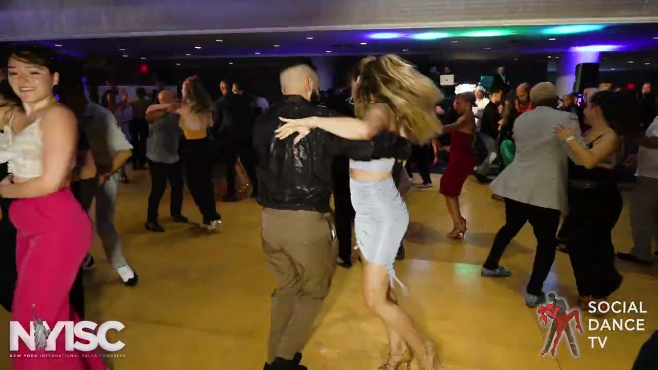 Jorge & Arianna - Salsa social dancing | New York International Salsa Congress 2023