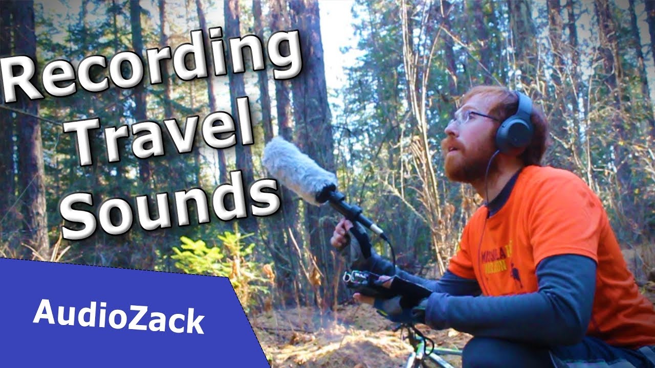 Recording audio for travel videos (feat. Ernest Hemingway)