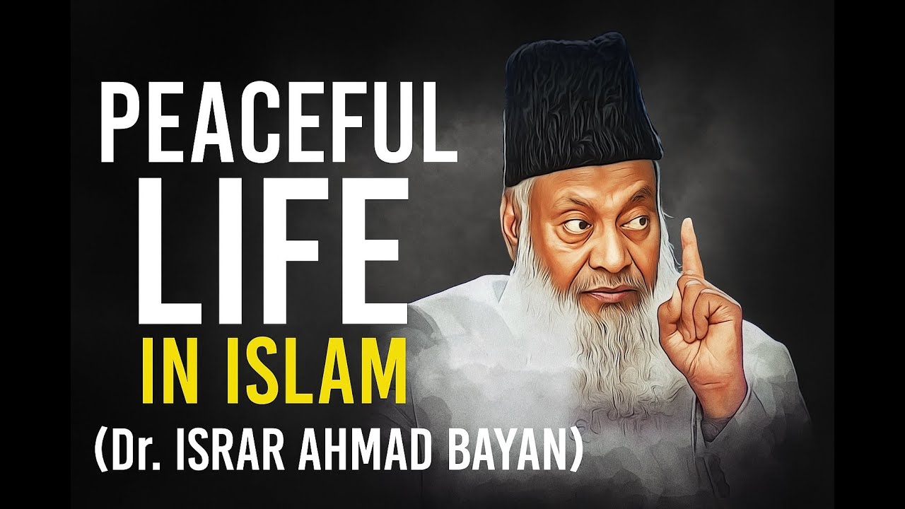 How to Live a Peaceful Life  Powerful Islamic Bayan That Will Change You