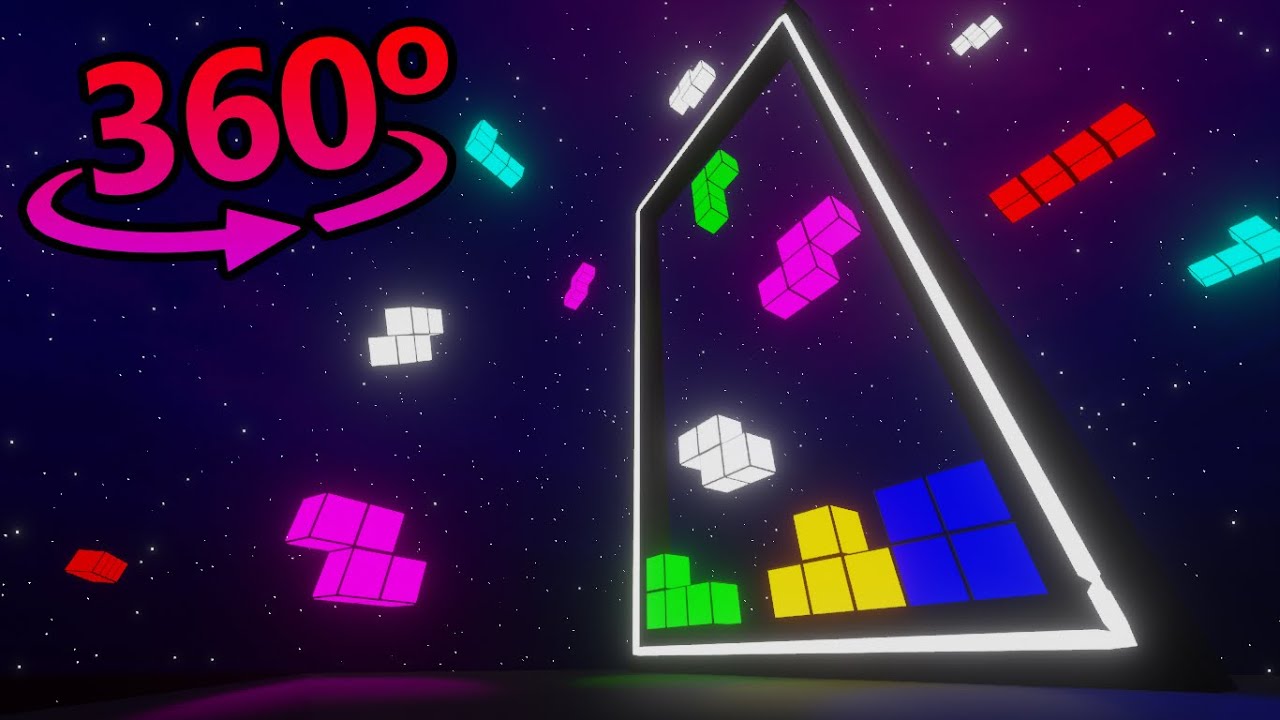 Tetris in 360&deg; - 4K VR Video