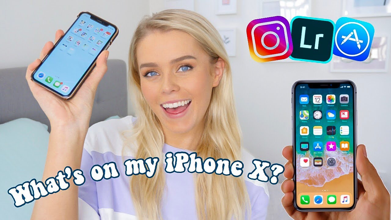 WHAT'S ON MY iPHONE X 2019 *My Favourite Apps*