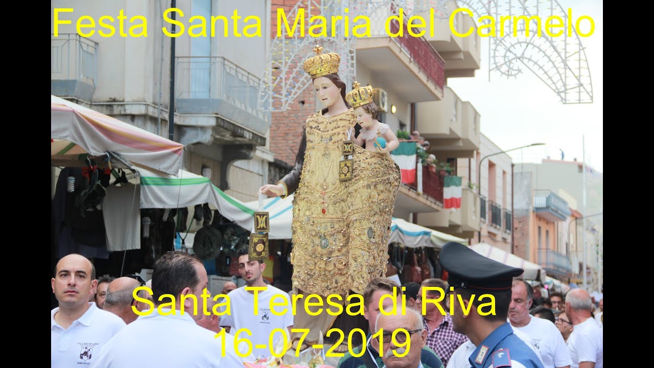 Festa Santa Maria del Carmelo - Santa Teresa di Riva 16-07-2019