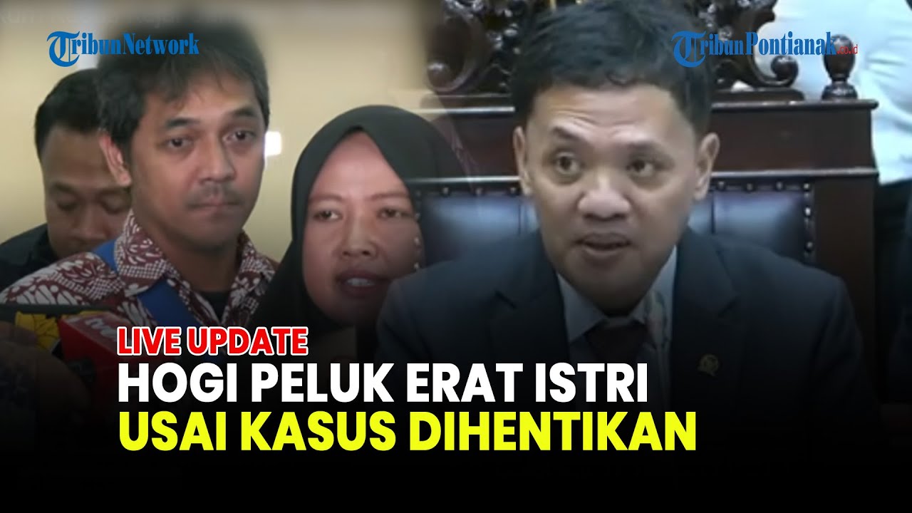 🔴MOMEN HOGI PELUK ERAT ISTRI USAI KASUS DIHENTIKAN HINGGA KAPOLRES SLEMAN & KAJARI MINTA MAAF
