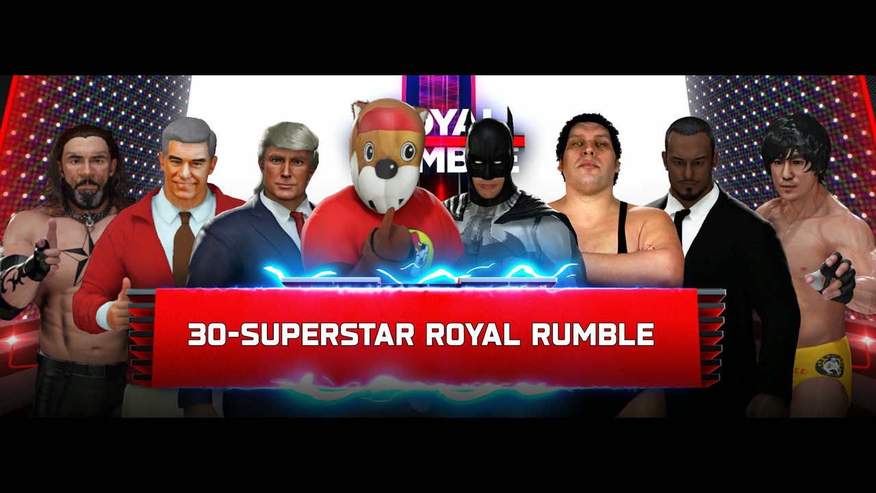 30 Man Royal Rumble from St Petersburg, Florida