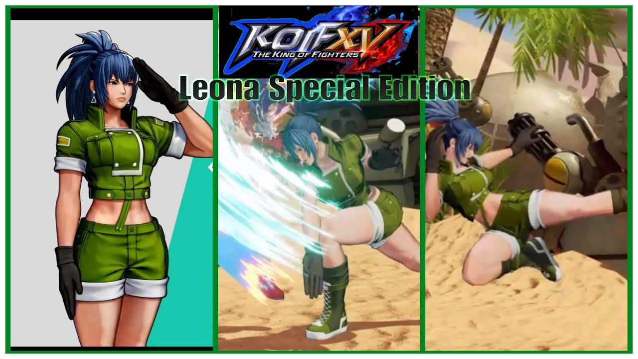 KOF XV Rank Matches Classic Leona Special Edition