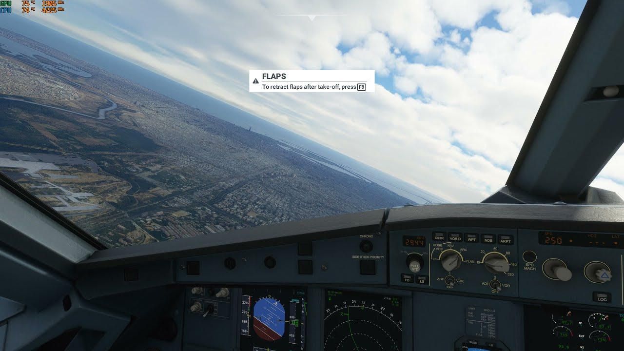 MSFS 2020 - Departing from Jinnah International Airport - OPKC - Karachi