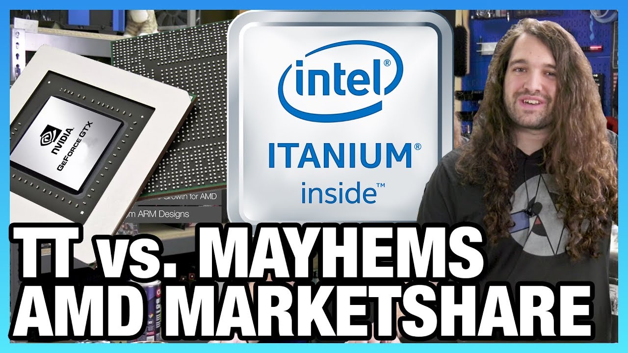 HW News - AMD Marketshare, Thermaltake Fights Mayhems