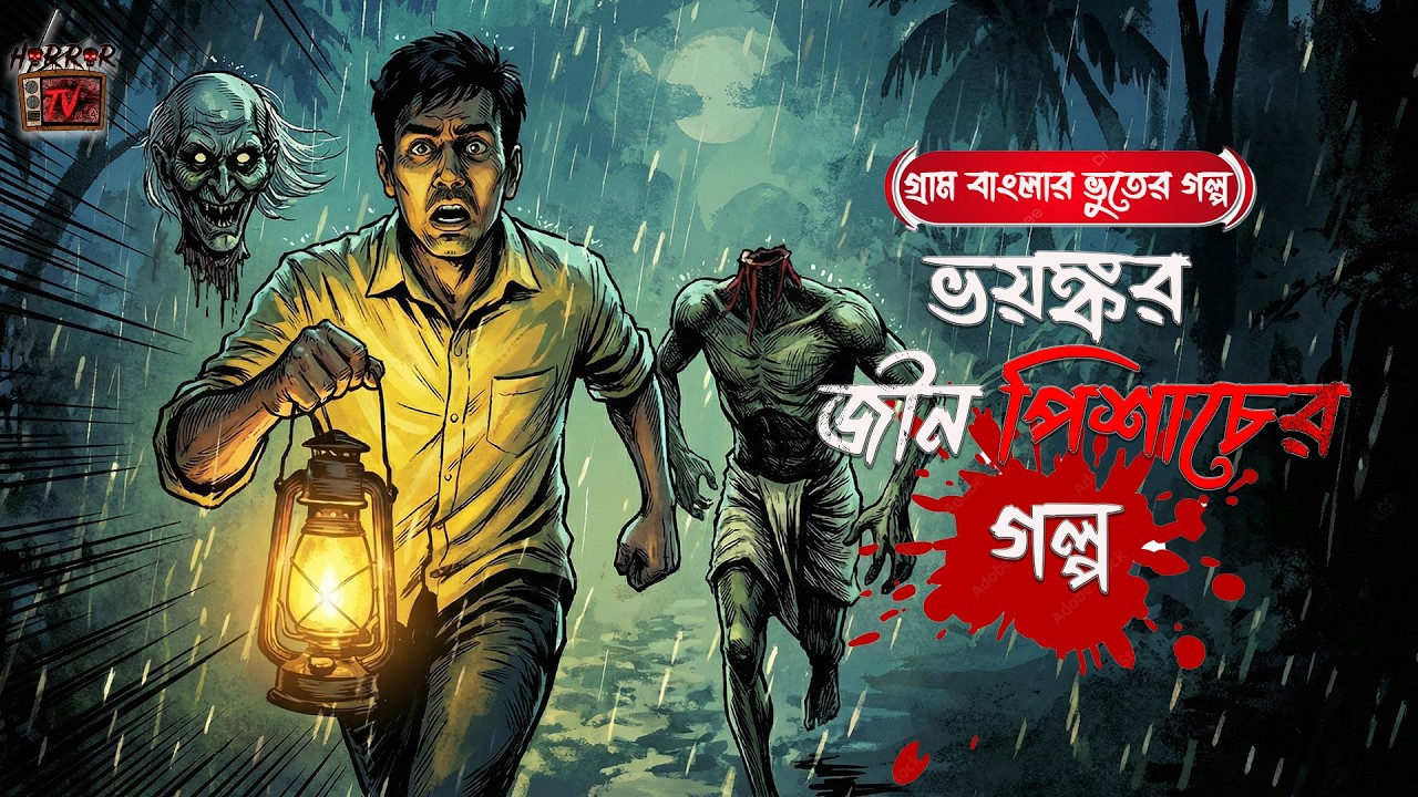 ভয়ঙ্কর জীন পিশাচের গল্প | Gram Banglar Vuter Golpo | Bengali Horror Audio Story
