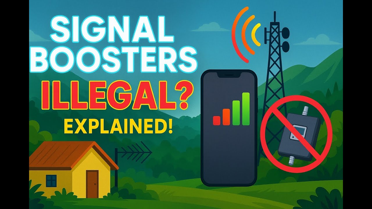 Why Signal Boosters Are Illegal in India | Passive vs Active Boosters Explained