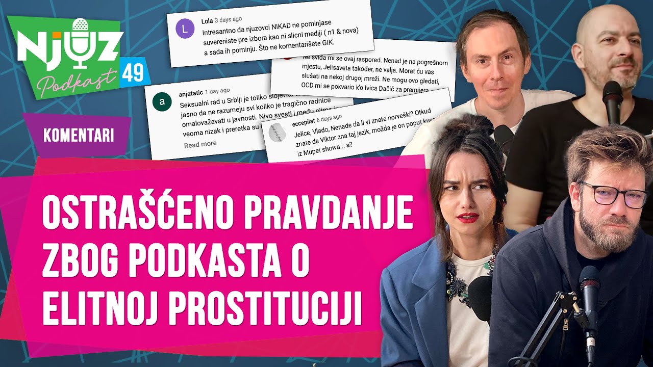 Čitamo vaše komentare i ostrašćeno se branimo zbog prošlog podkasta