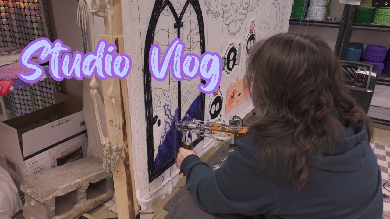 peeping ghosts | Studio Vlog 28