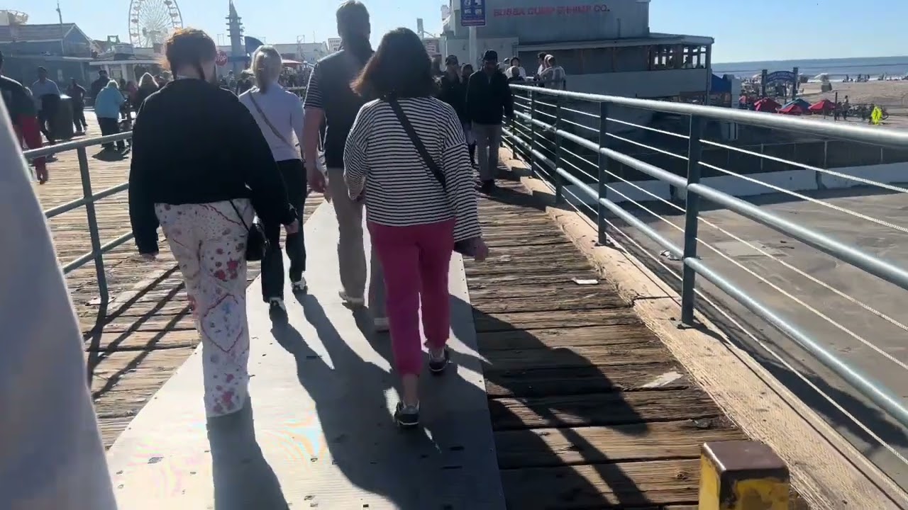 My First day at Santa Monica beach with my Family