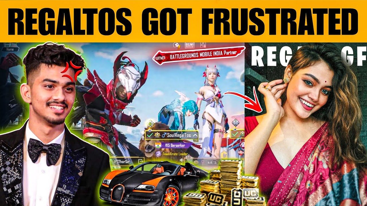 S8UL REGALTOS Got Angry | STREAMER'S GOT SHOCKED 😱 Thor Gaming vs 10+ pro squads🔥Intense 1v4 