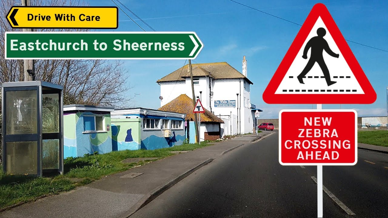 Driving Eastchurch to Sheerness (Isle of Sheppey)