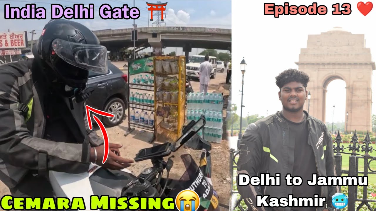 New Delhi India gate🩷| Delhi to Kashmir🥶|ladakh trip episode 13😍#ladakh #tamil
