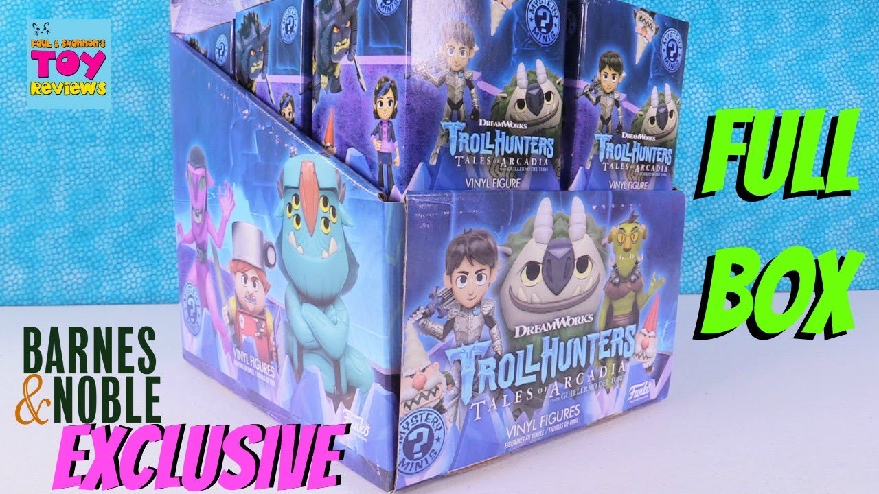 Troll Hunters Funko Mystery Minis Full Box Figure Toy Opening Review | PSToyReviews