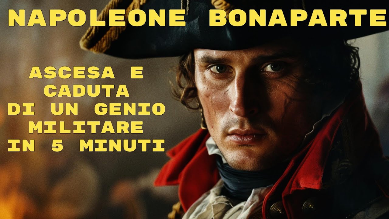 Napoleone Bonaparte: l'ascesa e la caduta di un genio militare in 5 minuti