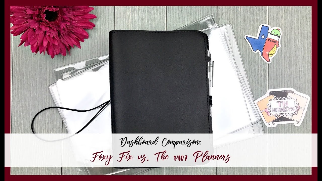Dashboard Comparison | Foxy Fix v. The 1407 Planners | Organized with Olivia