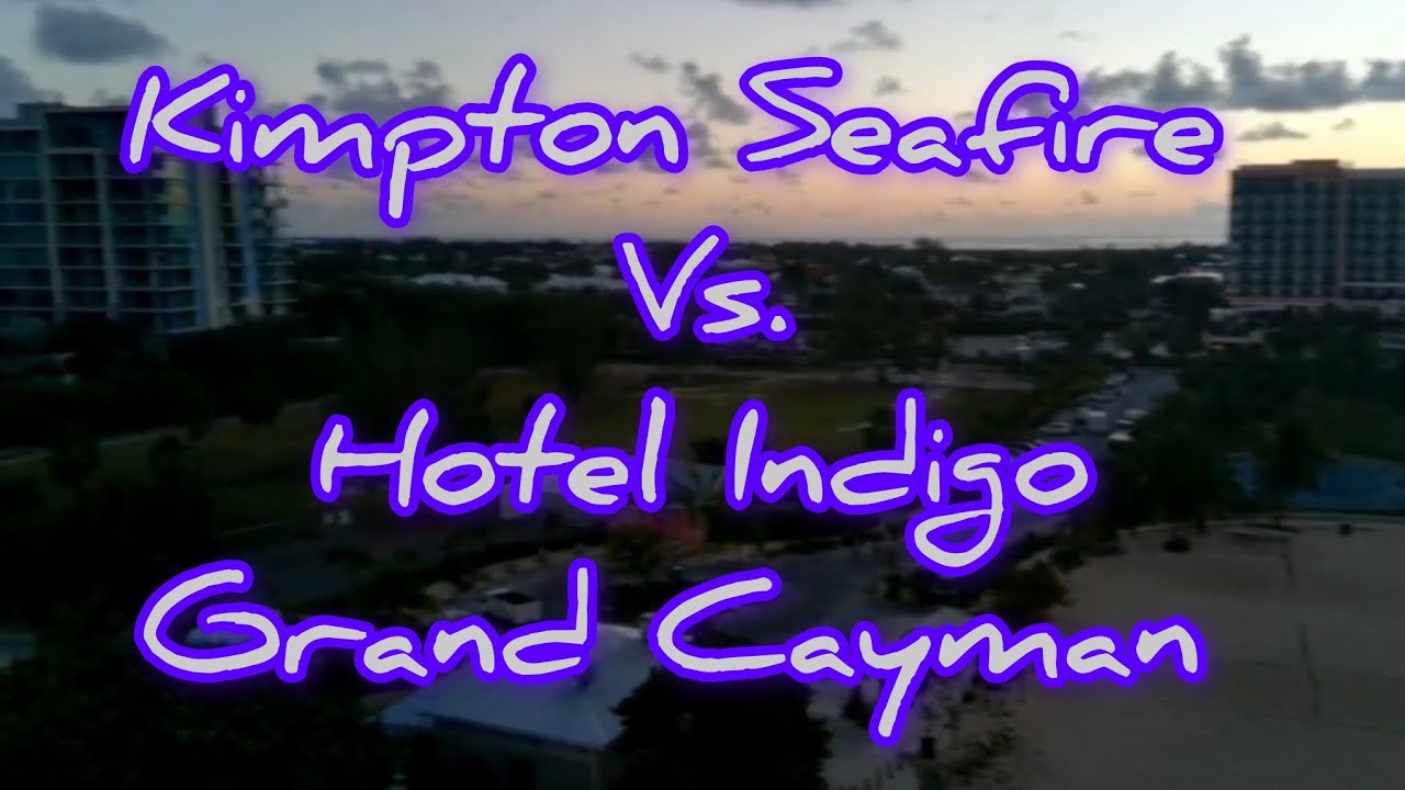 Kimpton Seafire vs. Hotel Indigo from the sky! See Description 