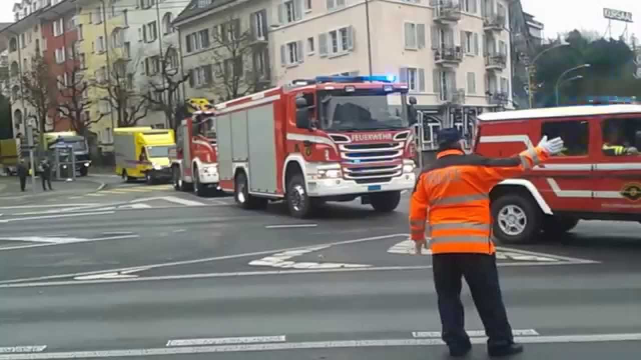 Berufsfeuerwehr Bern Umzug in die neue Kaserne