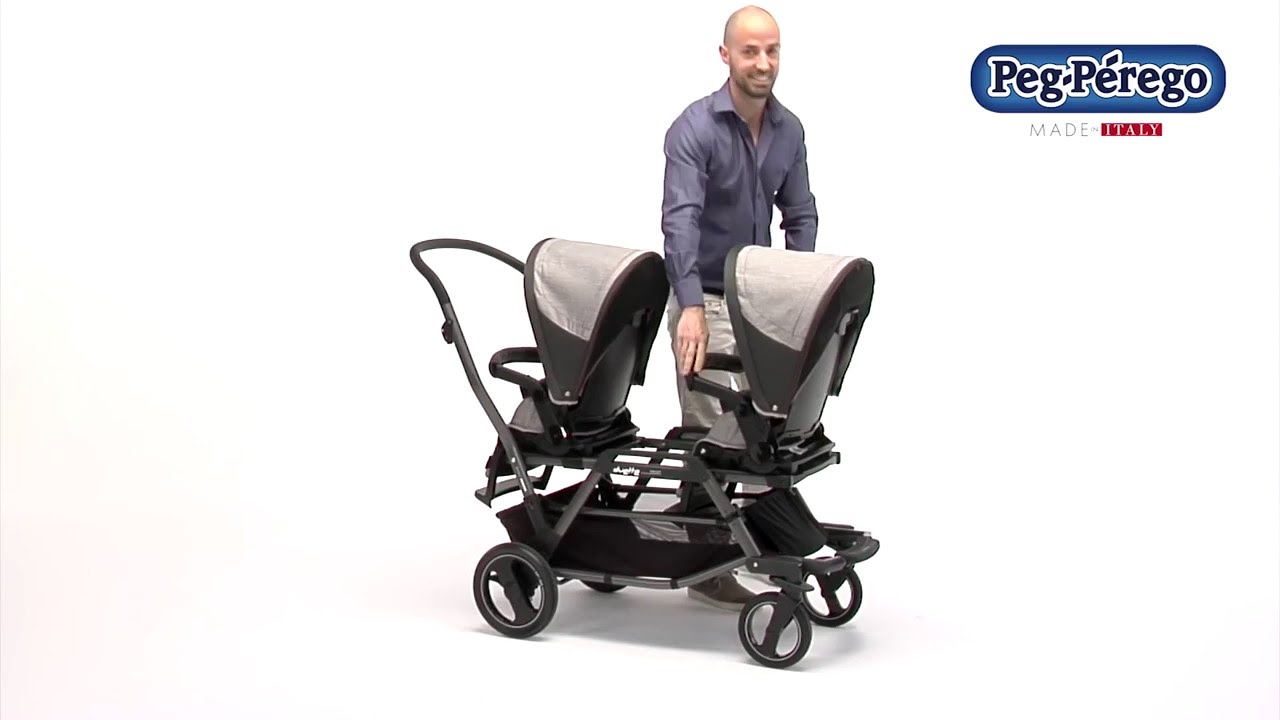 Peg Perego Duette kolica za blizance VIDEO