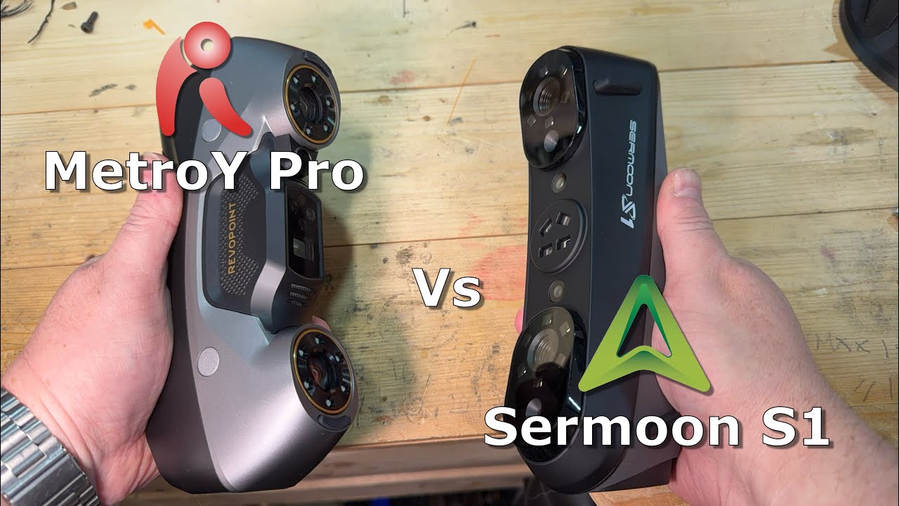 Сравнение 3D-сканеров Revopoint MetroY Pro и Creality Sermoon S1 — обзор, тесты, измерения и мнения