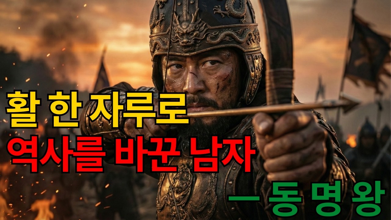 활 한 자루로 역사를 바꾼 남자 — #동명왕 | #고구려 건국 서사 #주몽