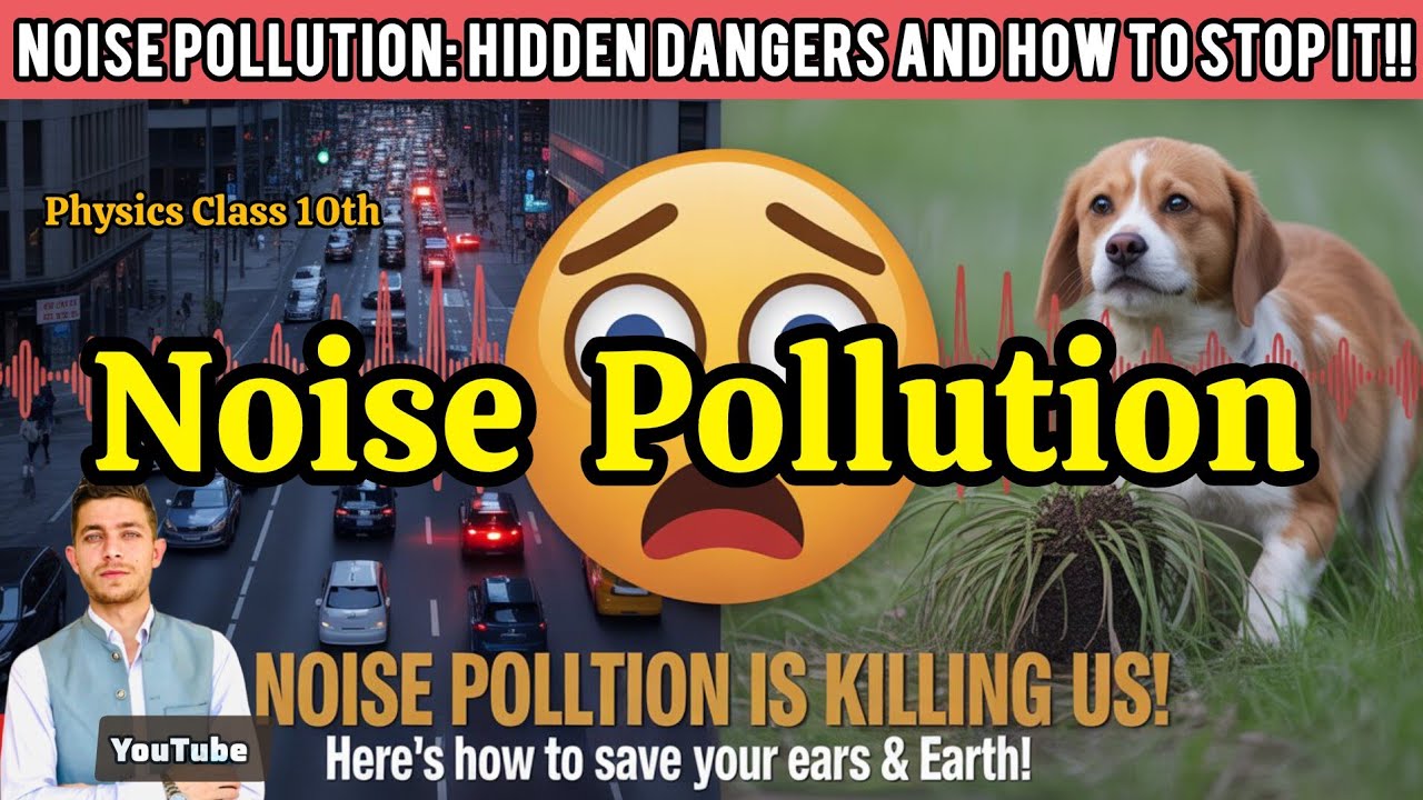L14: What is noise pollution? What is music or musical sound ? Physics Class 10th by Mashal