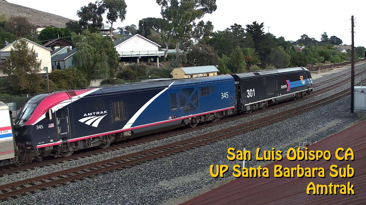 San Luis Obispo, CA | UPRR Santa Barbara Sub, MP 248.7 - PTZ (Chat) | SouthWest RailCams LIVE