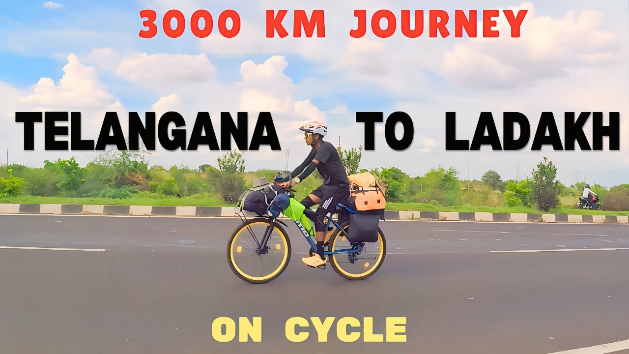 Epic 3000 km Cycle Ride from Telangana to Ladakh | Journey of a Lifetime | Solo Cycle Ride | Day 4 |