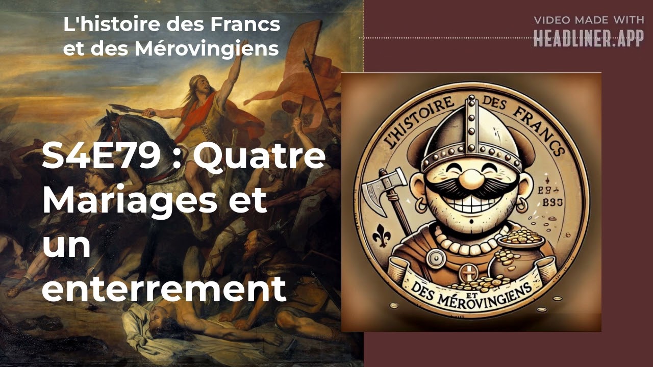 S4E79 : Quatre Mariages et un enterrement | L'histoire des Francs et des Mérovingiens